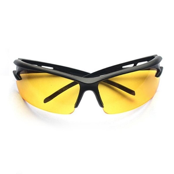 Fahrradbrille gelb