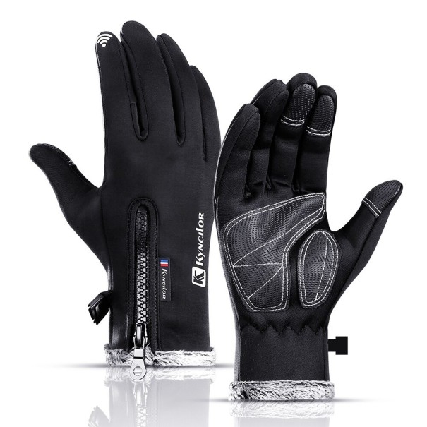 Fahrradhandschuhe J386 schwarz XL
