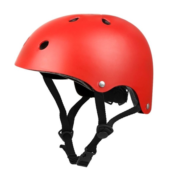 Fahrradhelm für Damen rot