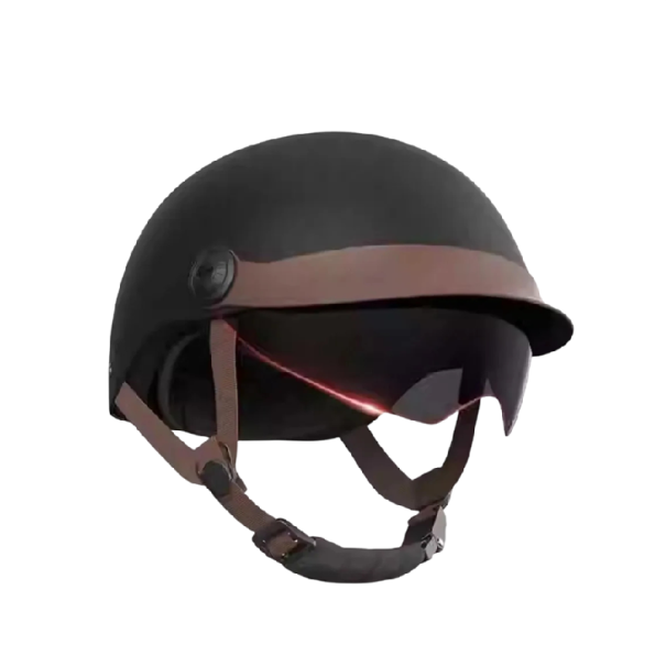 Fahrradhelm mit klappbarem Sonnenschutz 27 x 17 cm Kopfumfang 54-62 cm ABS-Schale verstellbare Größe für E-Bikes schwarz
