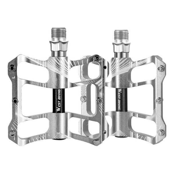 Fahrradpedale P3479 silbern