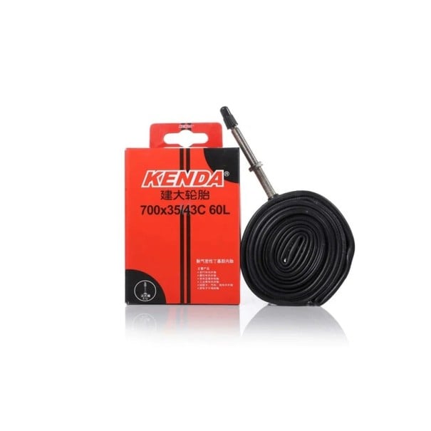 Fahrradschlauch 700×35/43C mit französischem Ventil 60 mm Butylschlauch für Trekking- und Rennräder 71 cm