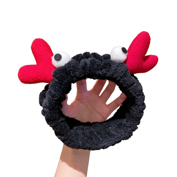 Faixa de cabelo cosmética G3075 preto