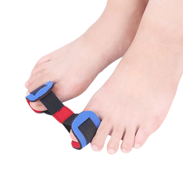 Faja para el Hallux Valgus Alivio del dolor en los pies Necesidades ortopédicas Entrenamiento flexible de los dedos Prevención de problemas 1
