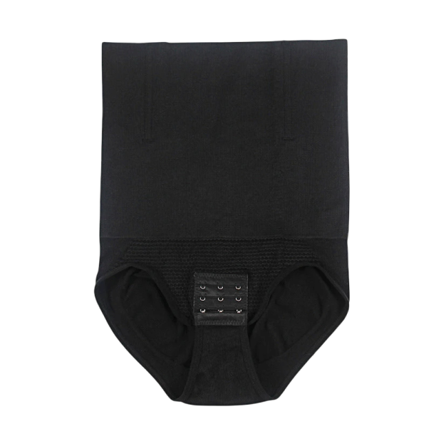 Fajas de cintura alta, ropa interior adelgazante para mujer, bragas de control sin costuras con abertura en la entrepierna, ropa interior moldeadora para una silueta delgada negro L
