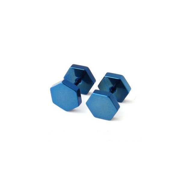 Fake Plugs A2670 blue 7 mm