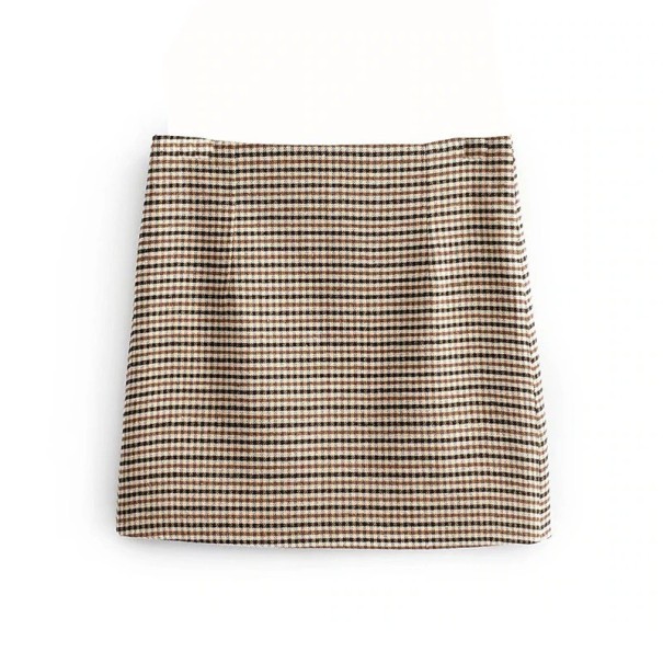 Falda de cuadros para mujer B921 L