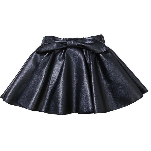 Falda de cuero para niña L1074 12