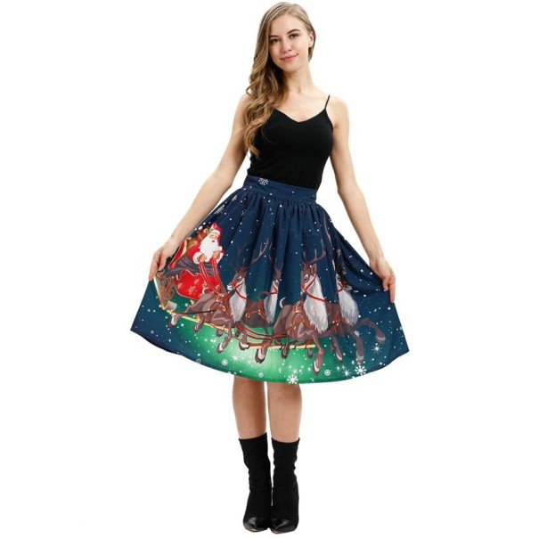 Falda de mujer con estampado S 14