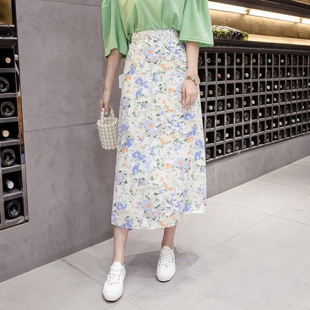 Falda de mujer con flores A1132 M 3