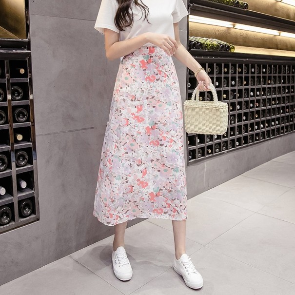Falda de mujer con flores A1132 S 2