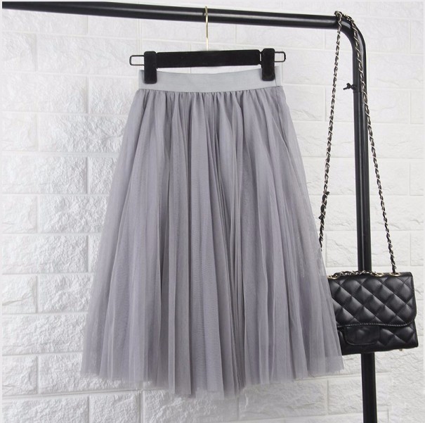 Falda de mujer Sally J3005 gris