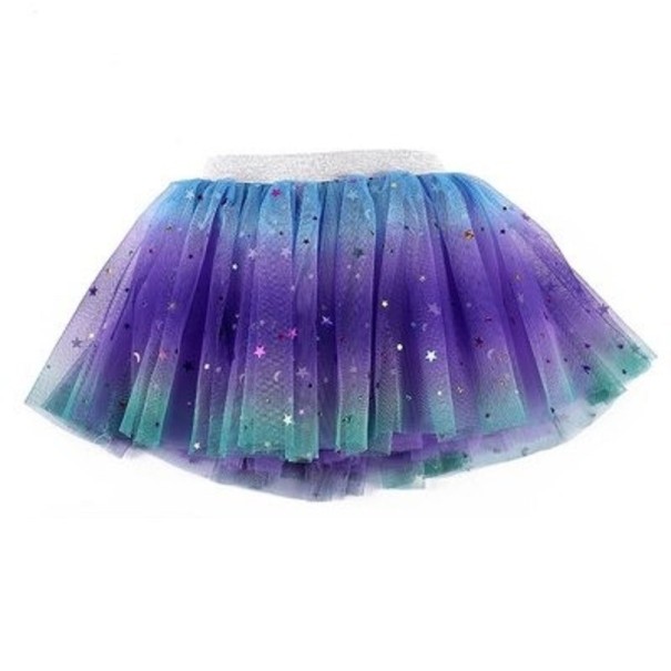 Falda de niña de colores L1006 3-6 años 4