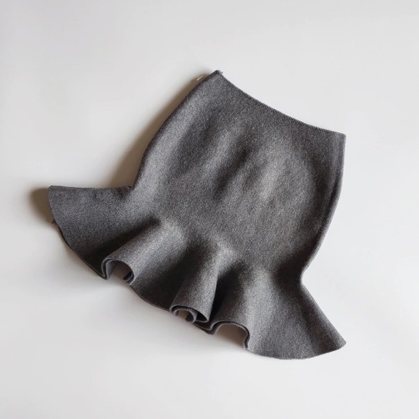 Falda de niña L1032 gris 6 A