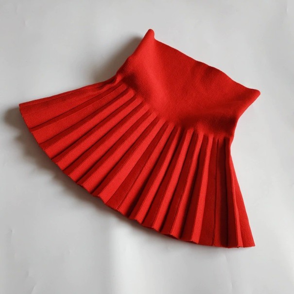 Falda de niña L1033 rojo 6 A