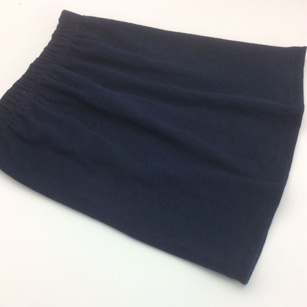Falda de niña L1053 azul oscuro 7