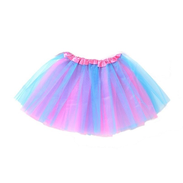 Falda de niña L1066 multicolor