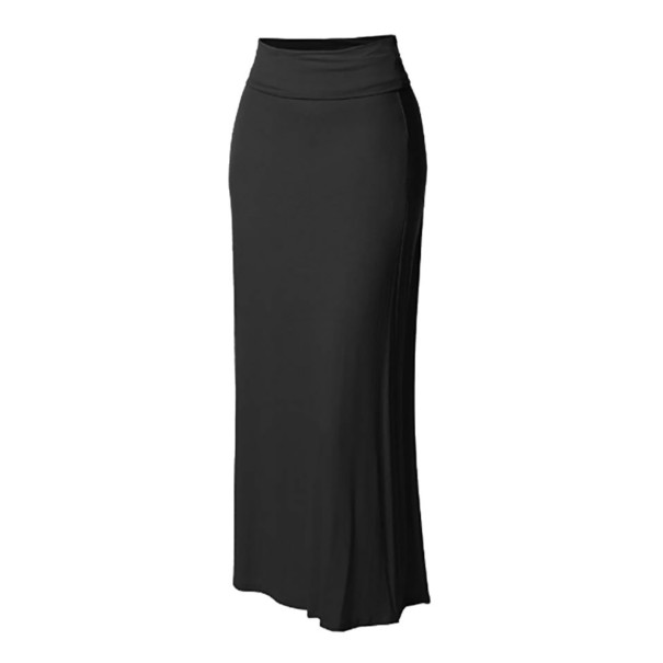 Falda larga de mujer G35 negro S