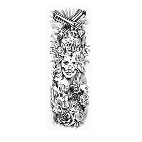 Falsk tatueringshylsa H1173 2