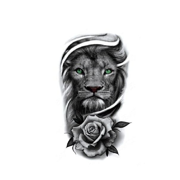 Falso tatuaggio felino 17