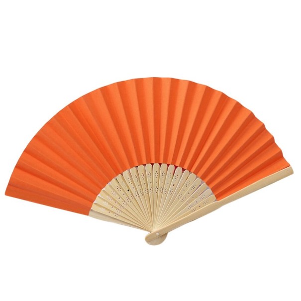 Faltfächer orange