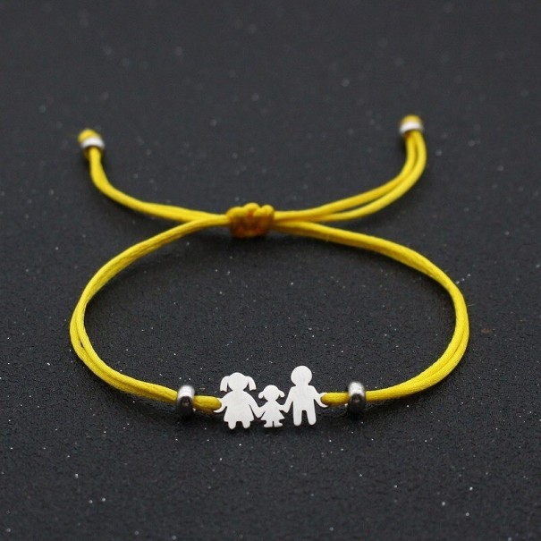 Familjearmband gul 1