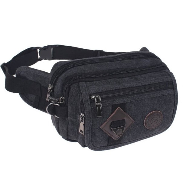 Fannypack för män T744 svart