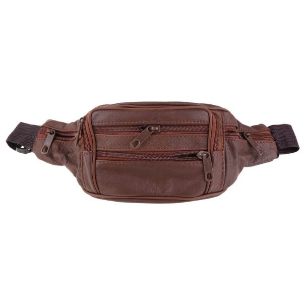 Fannypack för män T781 brun