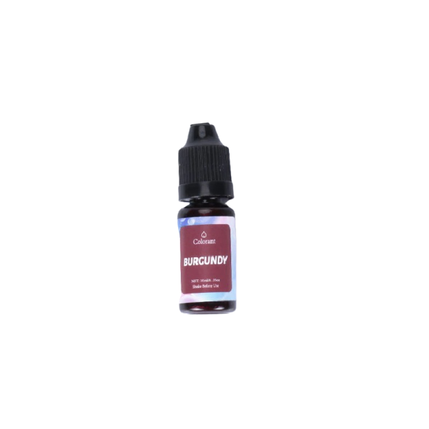 Farba na sviečky 10 ml burgundská