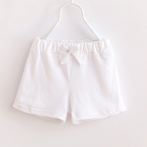 Farbige Kindershorts J2872 weiß 2