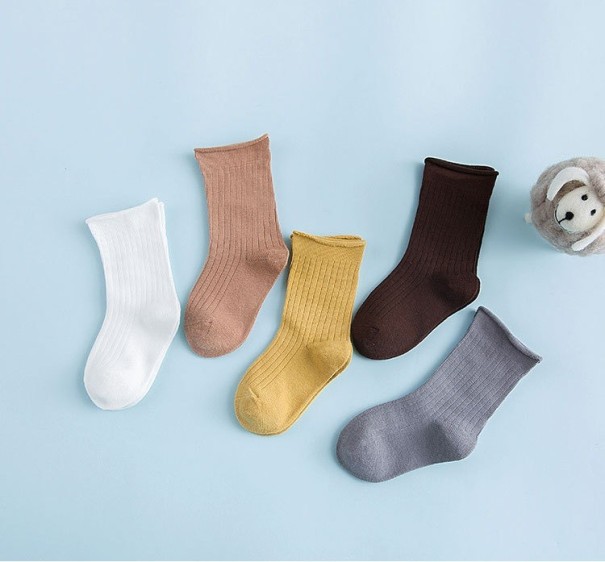 Farbige Kindersocken – 5 Paar 0-1 Jahr 1