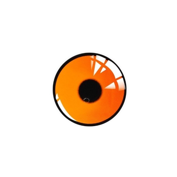Farebné kontaktné šošovky P3944 oranžová