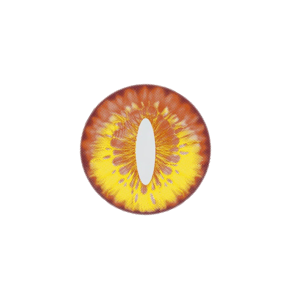 Farebné kontaktné šošovky P3951 žltá