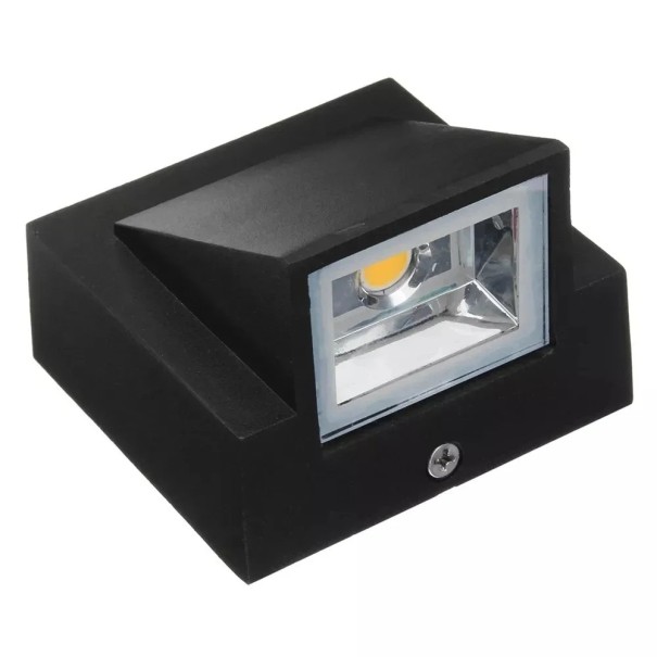 Faretto LED da esterno 80 x 75 x 62 mm IP65 Alluminio 5W Luce da facciata resistente Illuminazione da giardino moderna 1