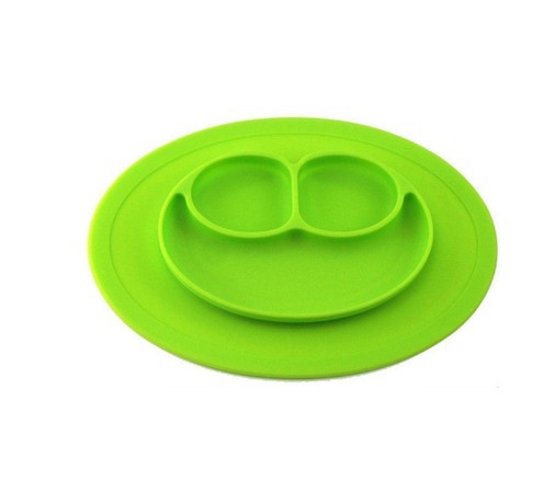 Farfurie pentru alimente pentru copii verde