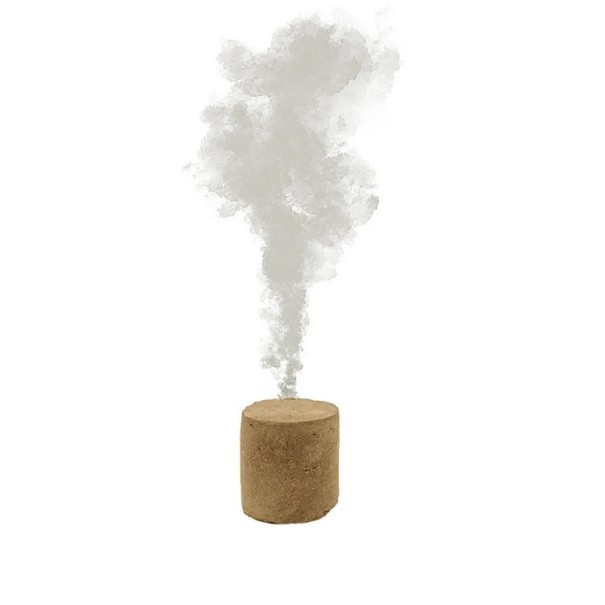 Färgad rökbomb Färgad rök för fest Färgad rökmaskin för fotografering Brinntid 1 min Fotografi rekvisita 2,2 x 2,5 cm 3 st. vit