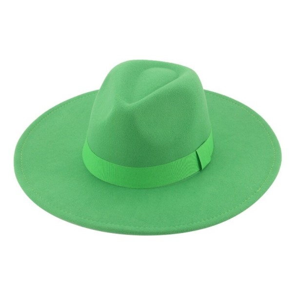 Färgglad hatt grön