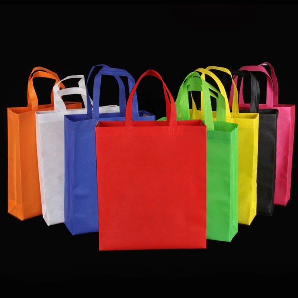 Färgglad shoppingpåse