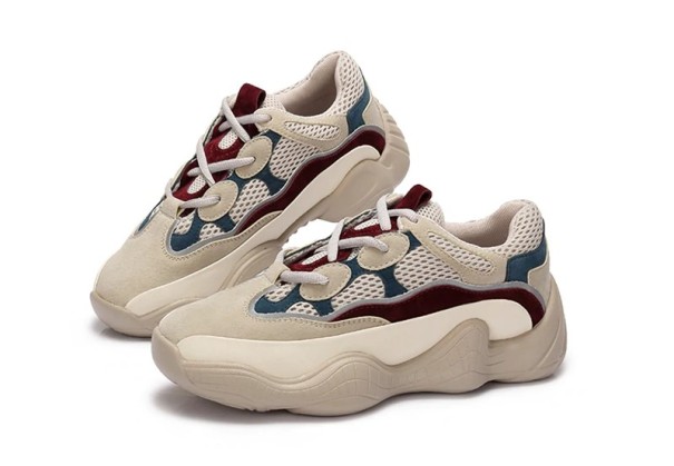 Färgglada damsneakers J1024