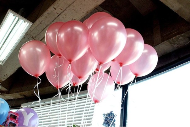 Färgglada dekorativa ballonger - 10 stycken