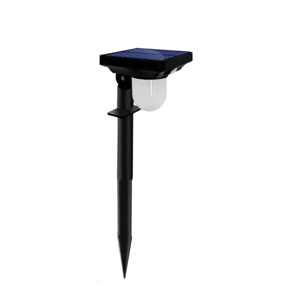 Faro LED solare con sensore di movimento Lampada da esterno impermeabile per parete e prato Illuminazione da giardino Decorazione Ricarica solare 1