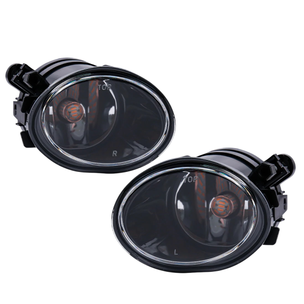 Faruri de ceață frontale pentru BMW E39 M5 2001-2003 și E46 M3 2002-2006 Becuri LED galbene 12V Design negru Schimbare directă Durată de viață 50 000 h 1