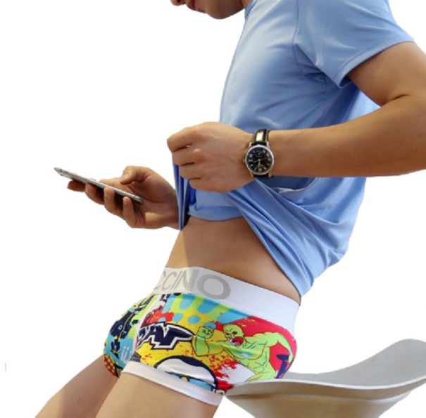 Farvede boxershorts til mænd B6 XS 1