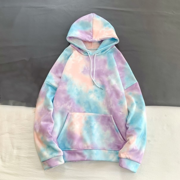 Farverig herresweatshirt F62 M 4