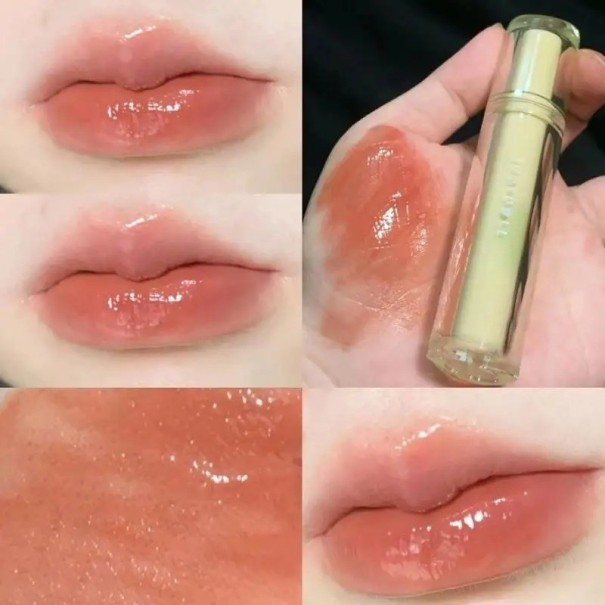Farvet lipgloss fugtgivende lipgloss plejende og nærende gloss flydende gloss læbestift V219 2