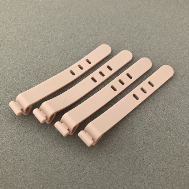 Fascia di fissaggio per cavi 4 pz marrone chiaro