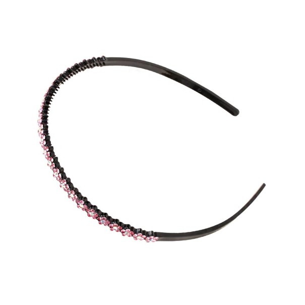 Fascia per capelli T926 rosa