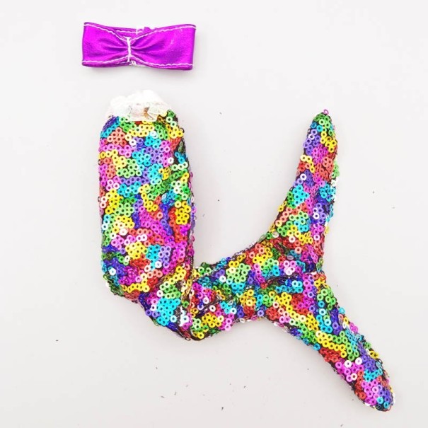 Fato para bonecas sereia 7