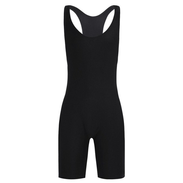 Fatos de banho masculinos F1019 preto XL