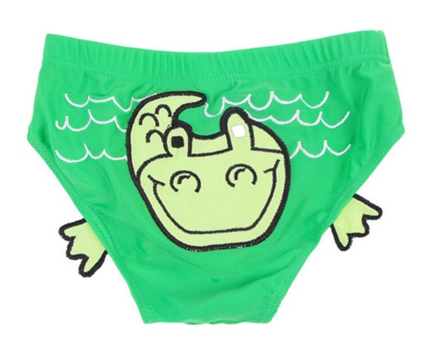 Fatos de banho para bebés com estampado de animais aquáticos J683 18-24 meses crocodilo